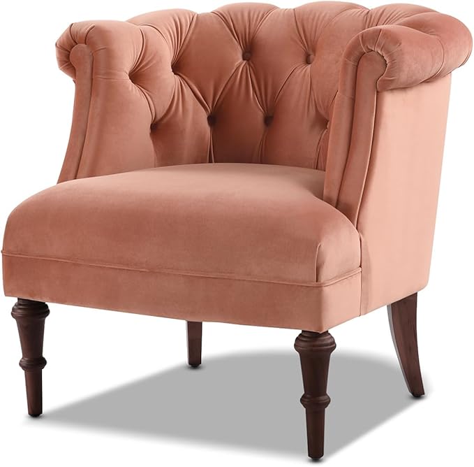 Katherine Tufted Accent Chair, Large, Gold (2483-959)