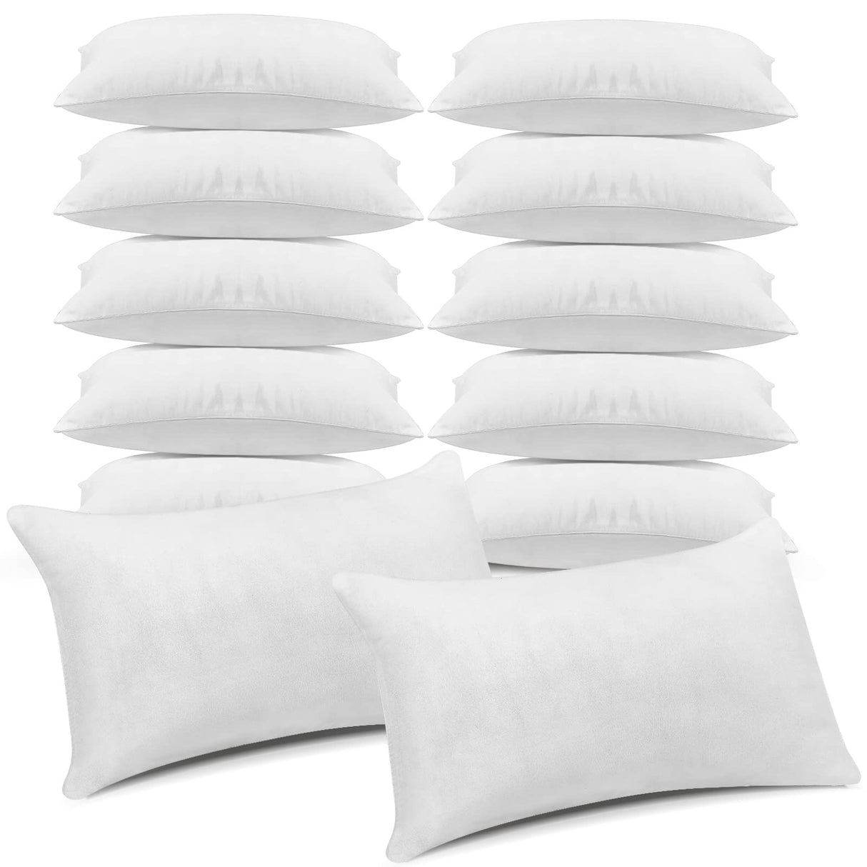 12 Pcs Queen Size Pillows for Sleeping Standard Size Pillows Bulk Bed Pillow Inserts Hotel Pillows Bulk for Stomach