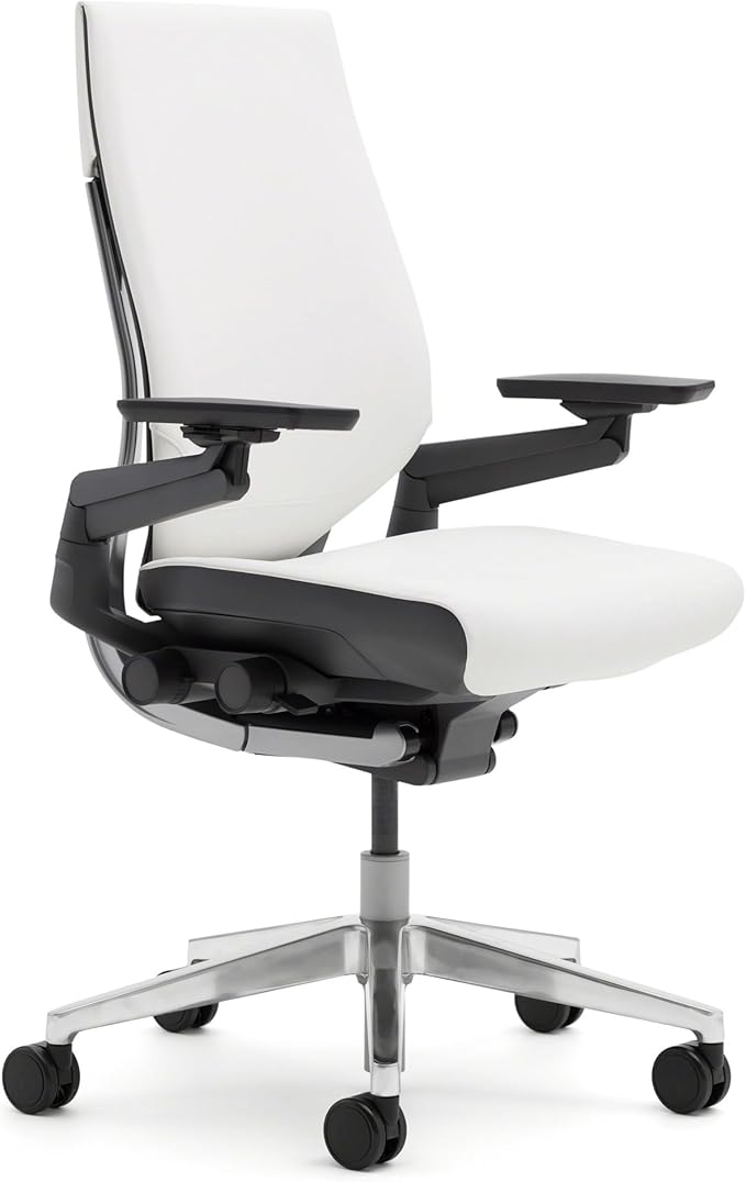 Office Chair - Ergonomic Work Chair with Wheels for Carpet - Comfortable Office Chair