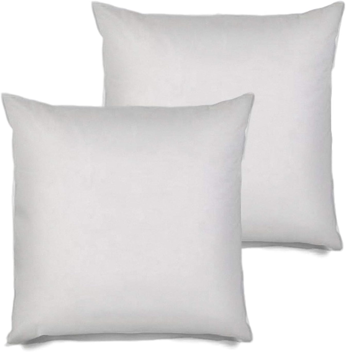 2 Pack Pillow Insert 28x28 Hypoallergenic Square Form Sham Stuffer Standard