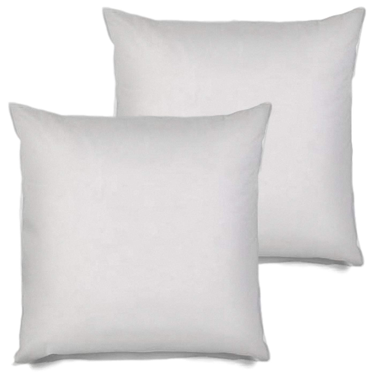 2 Pack Pillow Insert 28x28 Hypoallergenic Square Form Sham Stuffer Standard