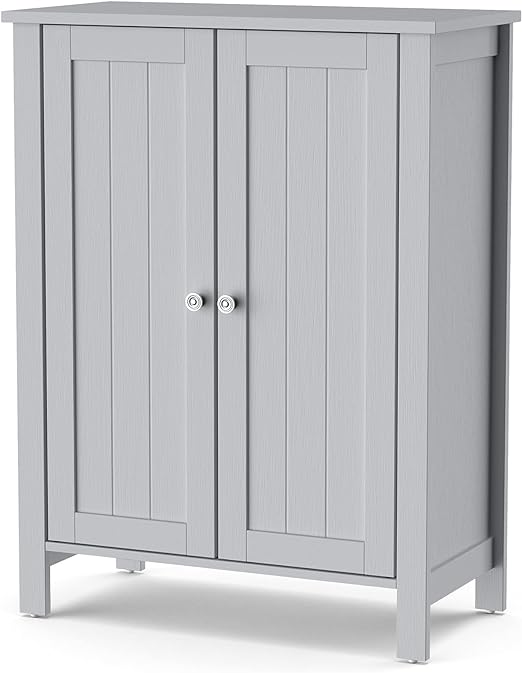 Bathroom Floor Cabinet, 3 Tier Storage Cabinet