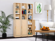 65'' Tall Bathroom Storage Cabinet Organizer Wood Slim Floor Freestanding