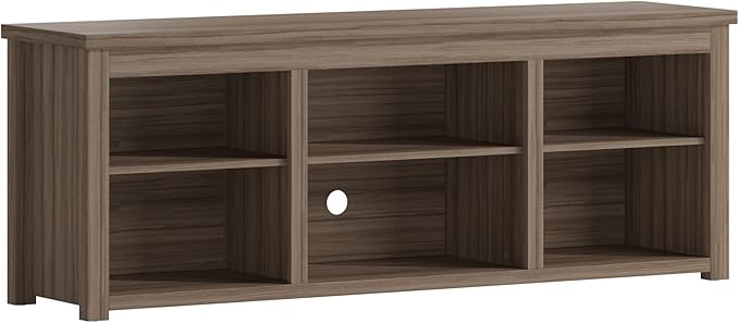 Kilead TV Stand for up to 80" TVs - Modern Espresso Finish