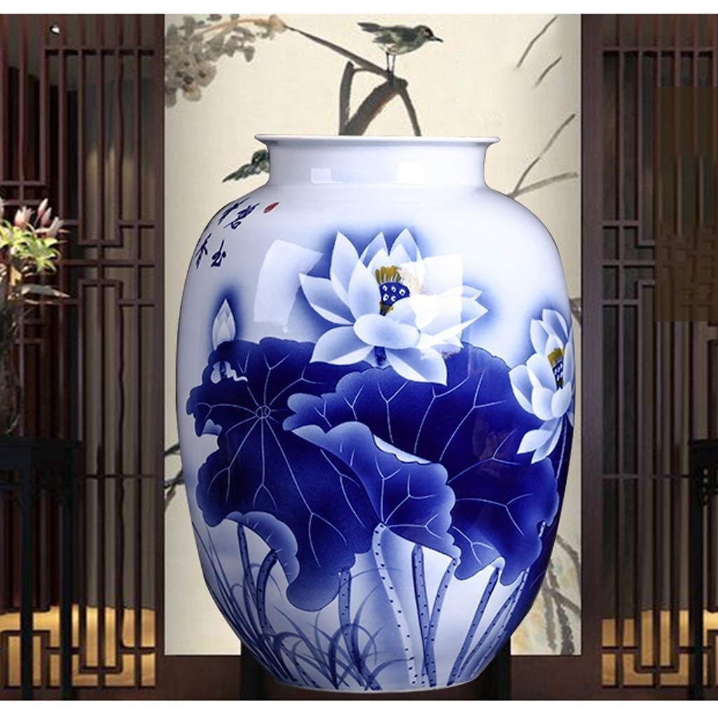 Vases Ceramic Ornaments Large Home Living Room Flower Decoration Bottle