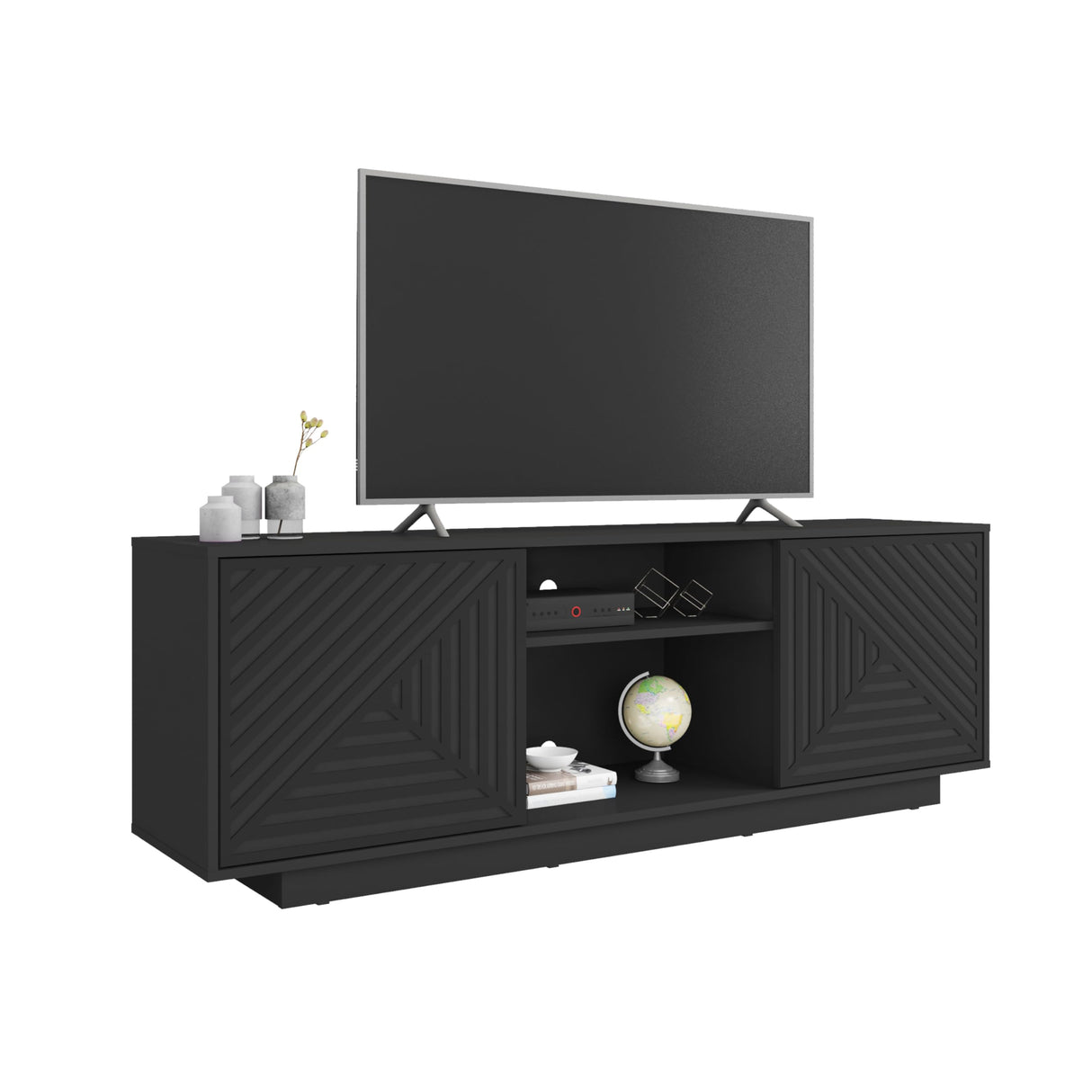 Modern 75” TV Stand for Living Room or Bedroom