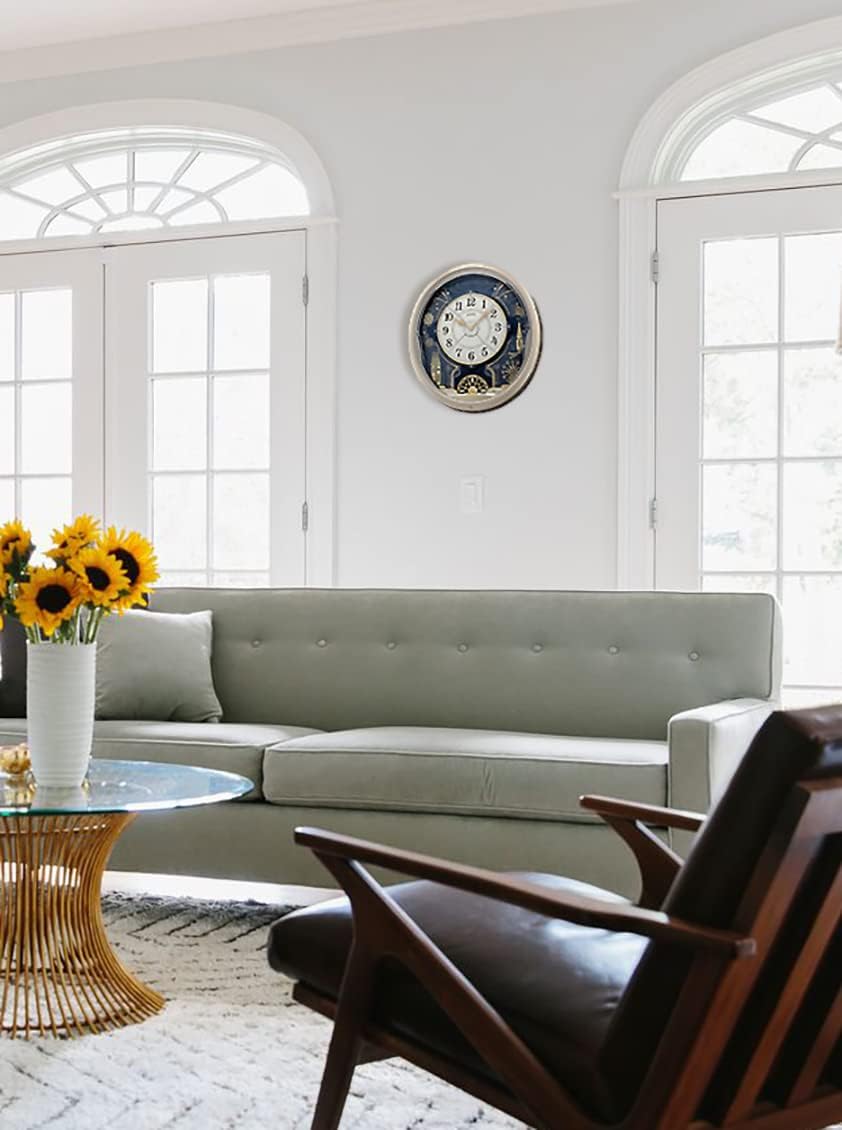 Melodies in Motion Wall Clock, Starry Night