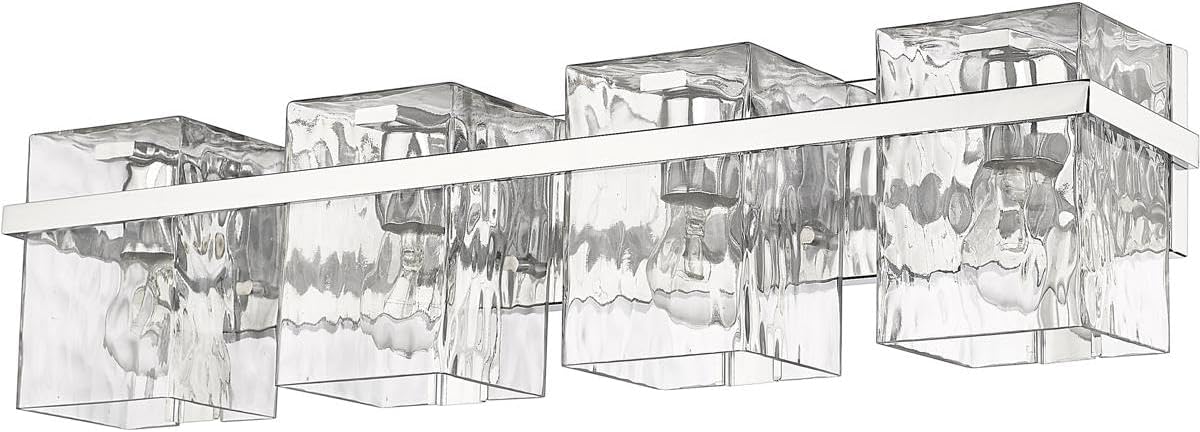 1938-4V-CH Bennington Vanity, 4-Light 400 Total Watts, Chrome