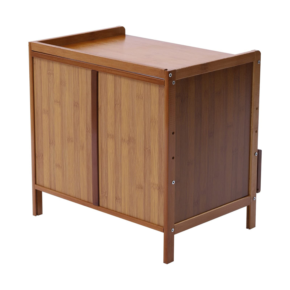 Nightstand with Drawer and Open Shelf,Small Side End Table