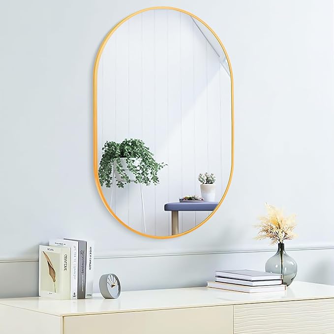Mirrors for Entryway Bedroom Bathroom Dressing Living Room 47 14 inch Black