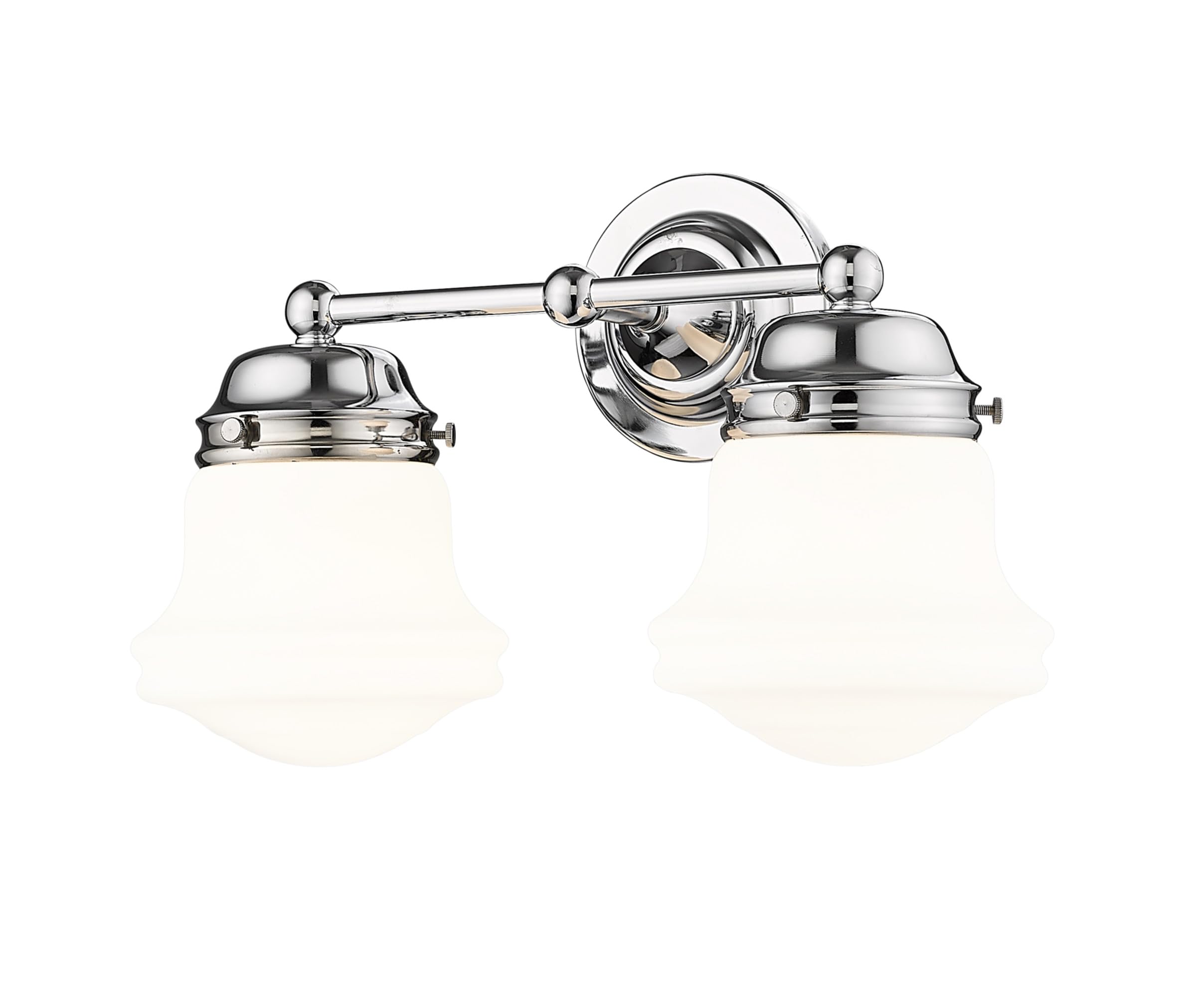 735-2V-CH Vaughn Vanity, 2-Light 120 Total Watts, Chrome