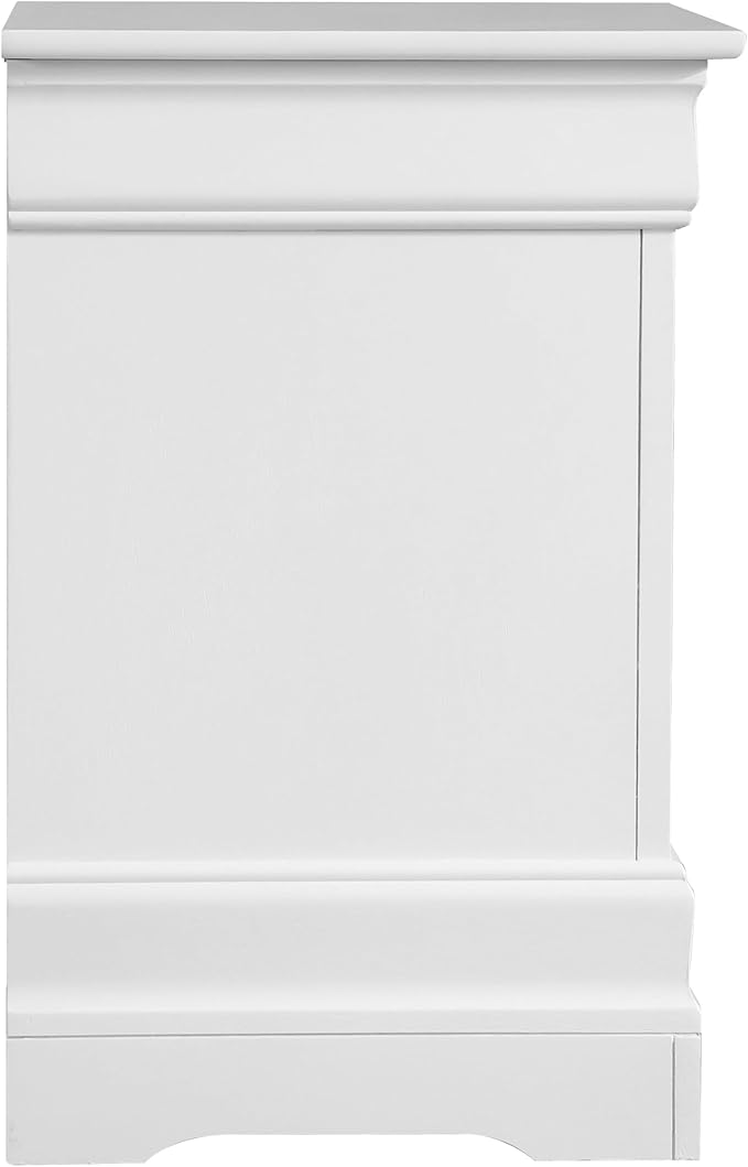 Louis Phillipe 2 Drawer Nightstand in Cherry