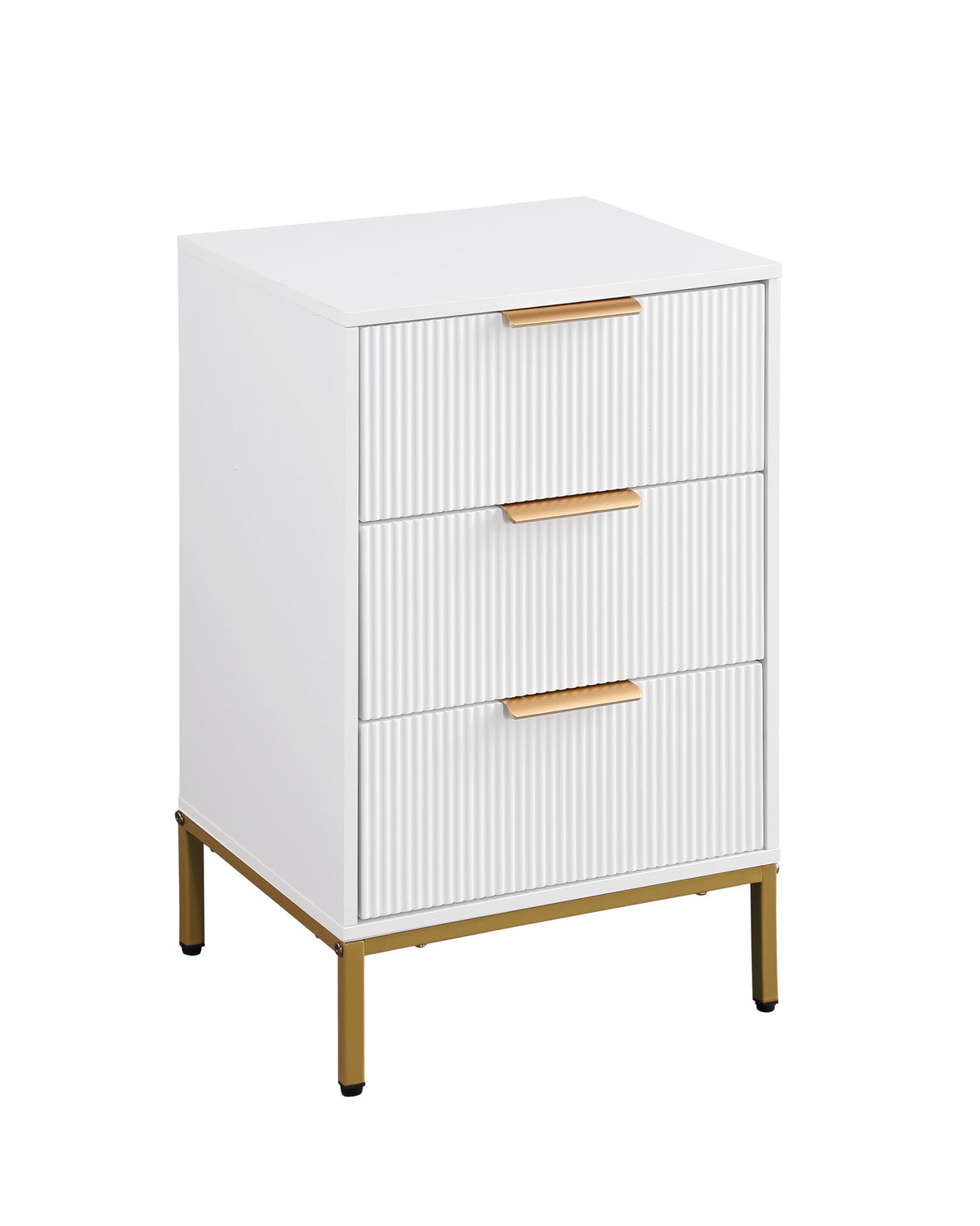 Nightstand with 3 Drawers,Mid-Century Modern End Table,Bedside Table, End Table