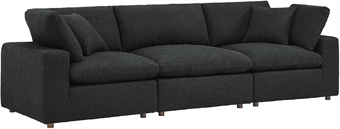 Commix Down Filled Overstuffed 3 Piece Sectional Sofa Set