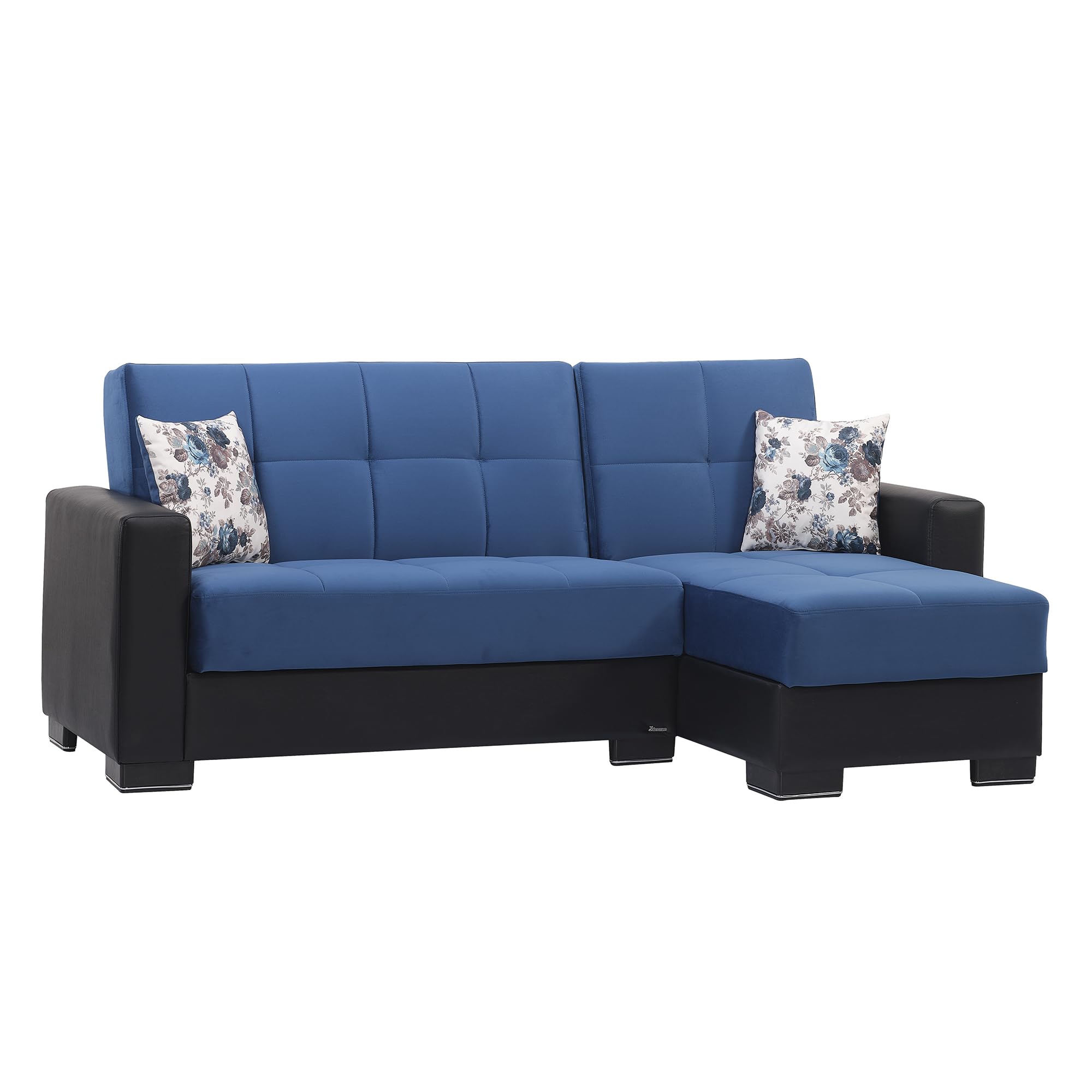 ARM Collection 99" Convertible L Storage, Firm, Fabric 4 Seater
