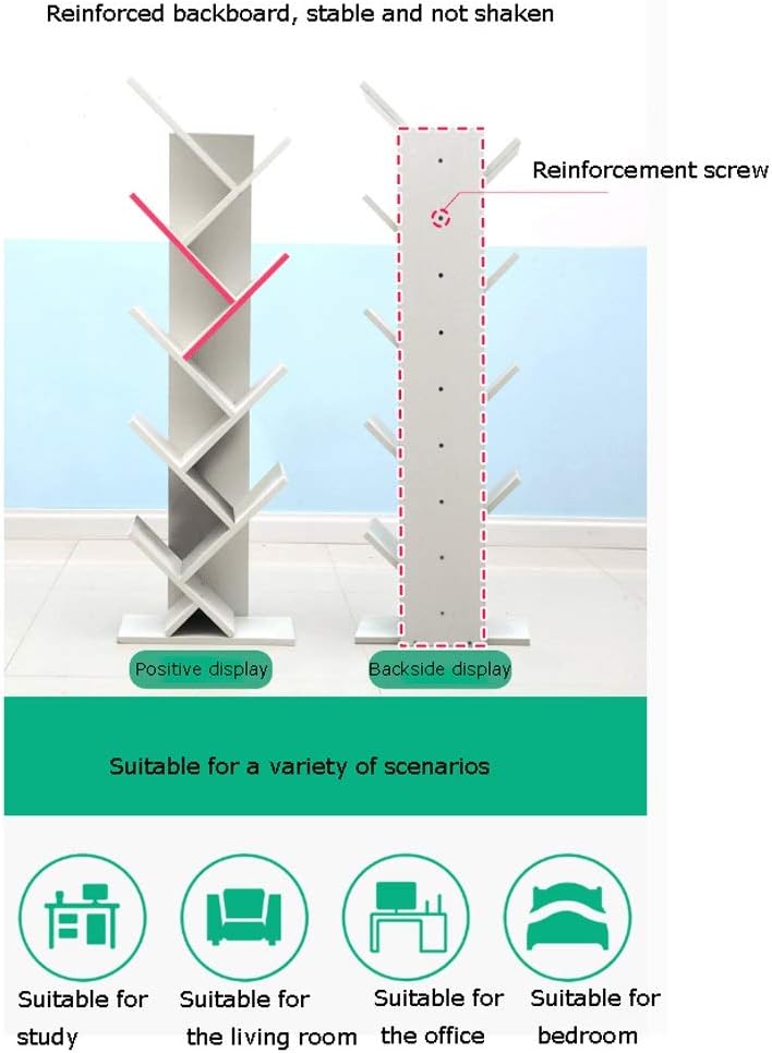 Bookshelf Bookshelf Tree-Shaped Bookshelf Simple Modern Living Room Simple Floor