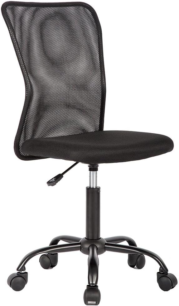 Ergonomic Office Chair Desk Chair Mesh Computer Chair Armless Back Support