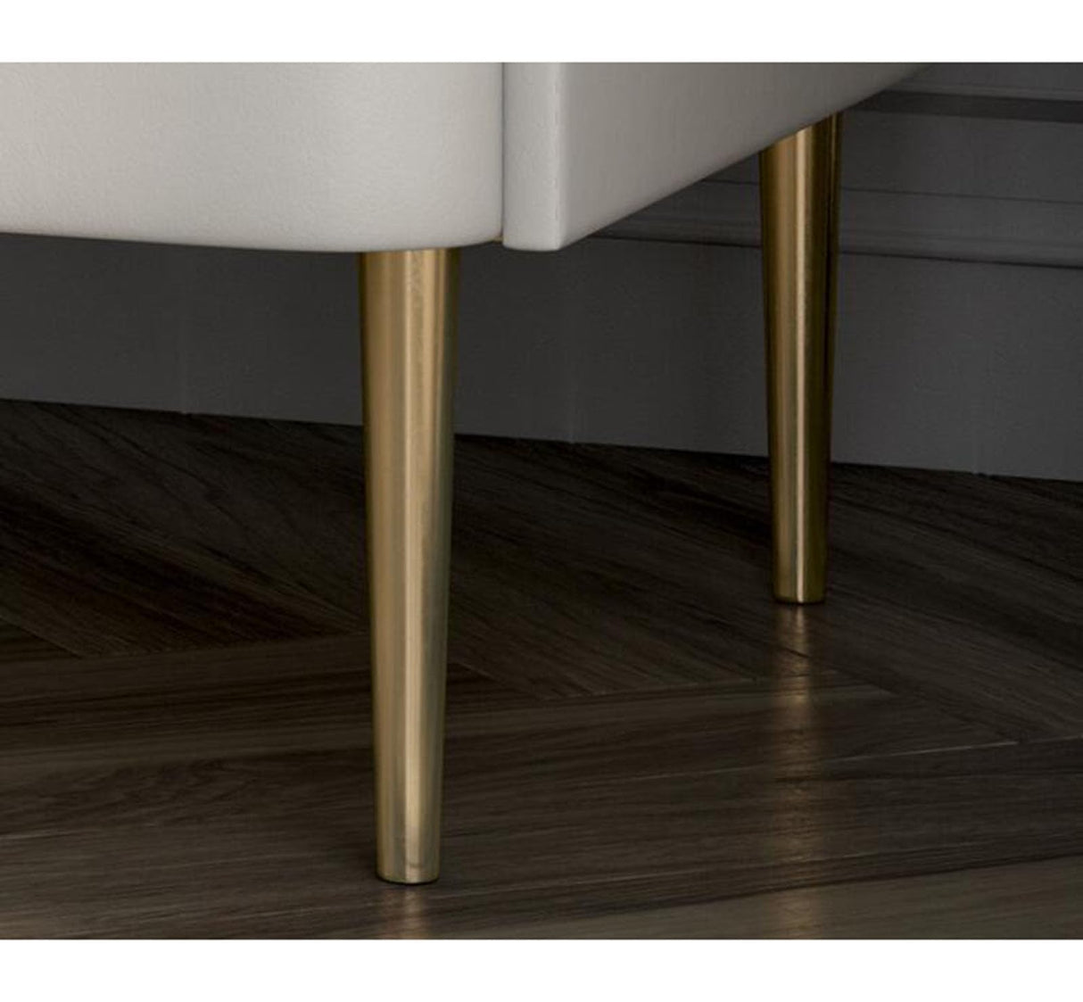 Bedroom Italian Minimalist Rock Board Bedside Cabinet