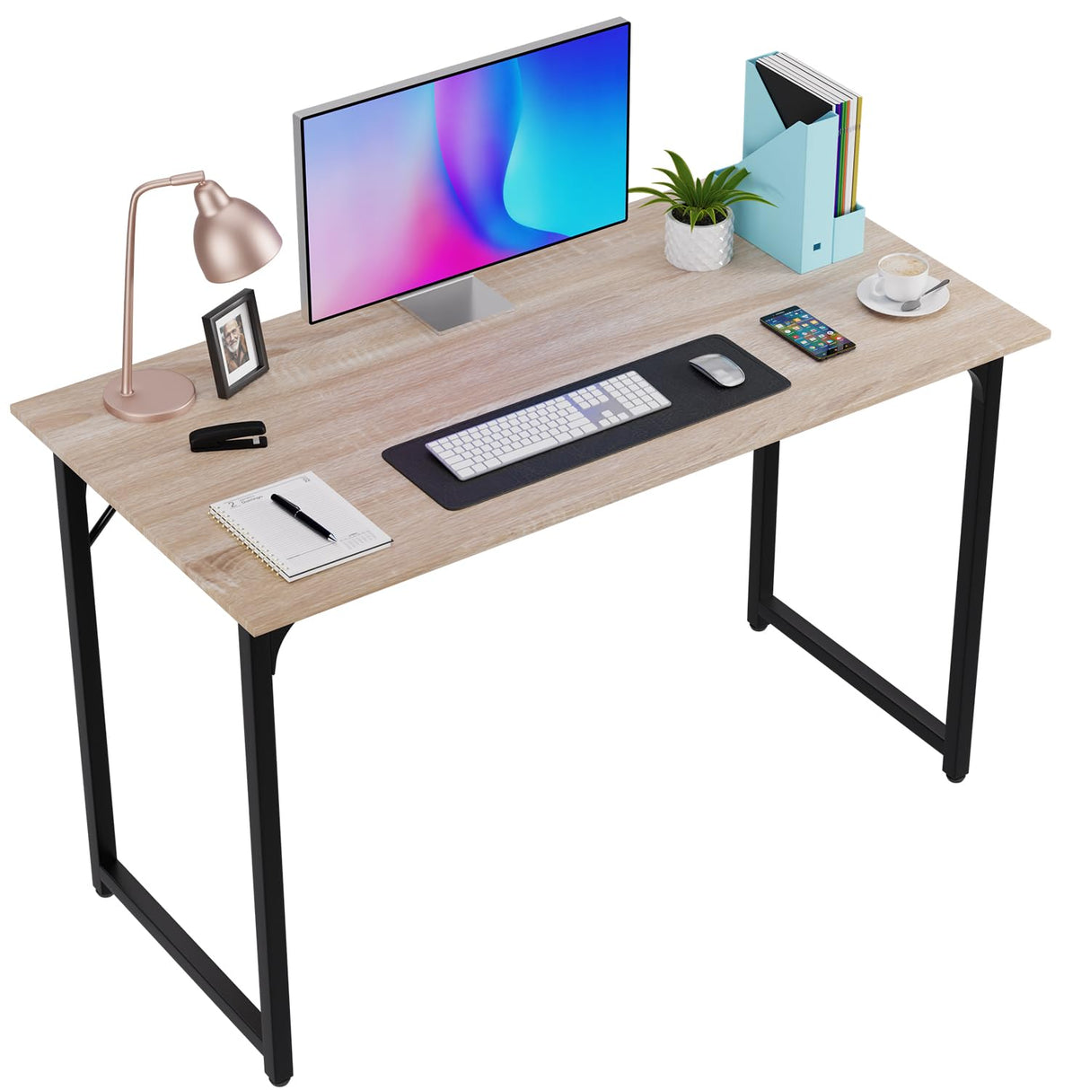 47 inches Computer Desk/Home Office Desk/Writing Study Table/Modern Simple Style