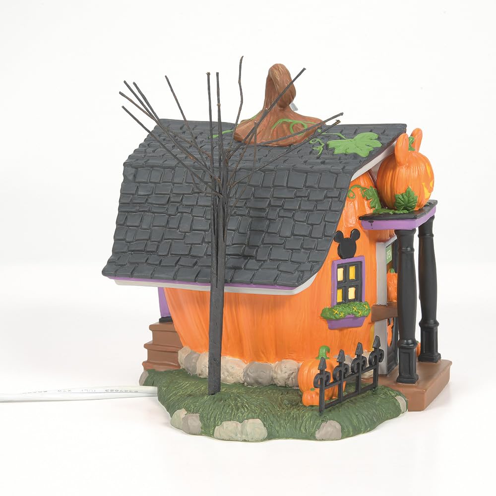 Disney Village Halloween Pumpkintown Mickey Mouse Carving Studio Lit Building