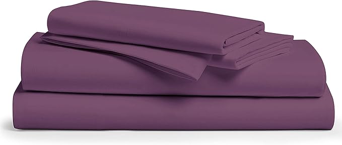 King Size Cotton Sheets Set - 500 Thread Count 4 PC 100% Cotton Sheets