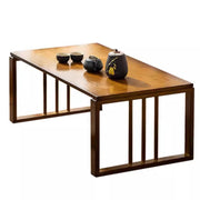Bamboo Folding Coffee Table,Japanese Tea Table Low Table for Sitting On The Floor