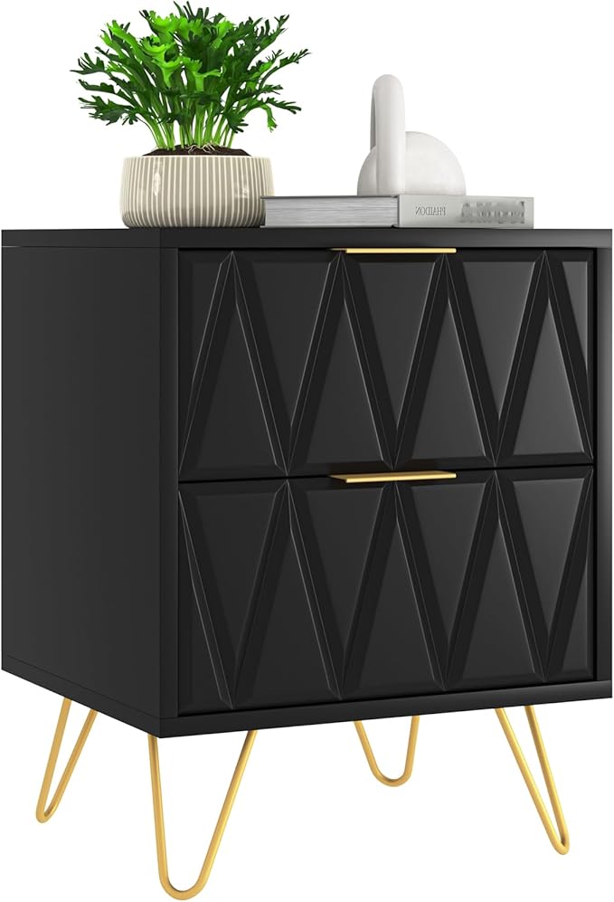 Wood Night Stand End Table