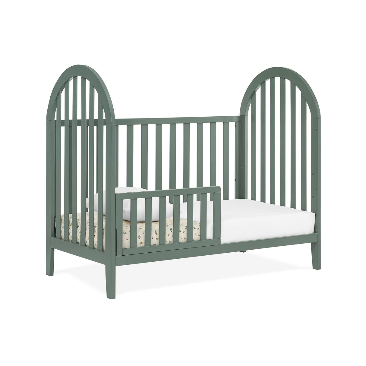 Milano 4-in-1 Convertible Crib - Greenguard Gold Certified, Grassy Glen