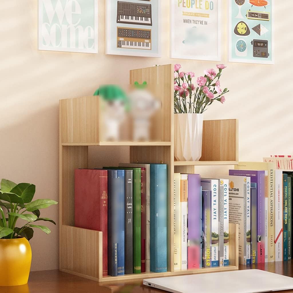Modern Book Shelf for Living Room Desktop Small Bookshelf Multi-Layer Simple
