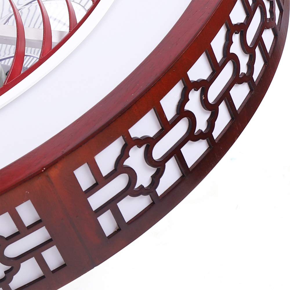 22 Inch Chinese Style Ceiling Fan with Light and Remote