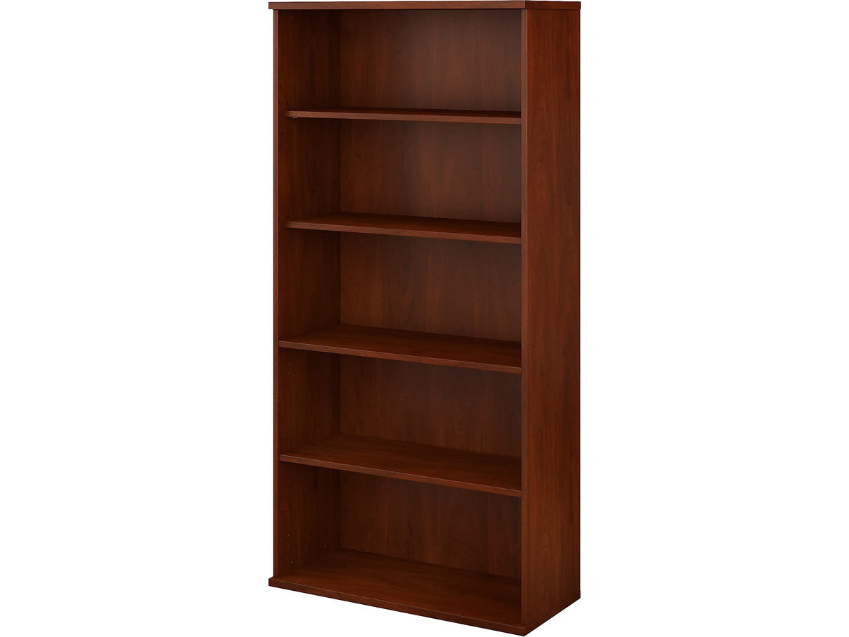 136HC-Z Studio C 5-Shelf 73-Inch H Bookcase, Hansen Cherry