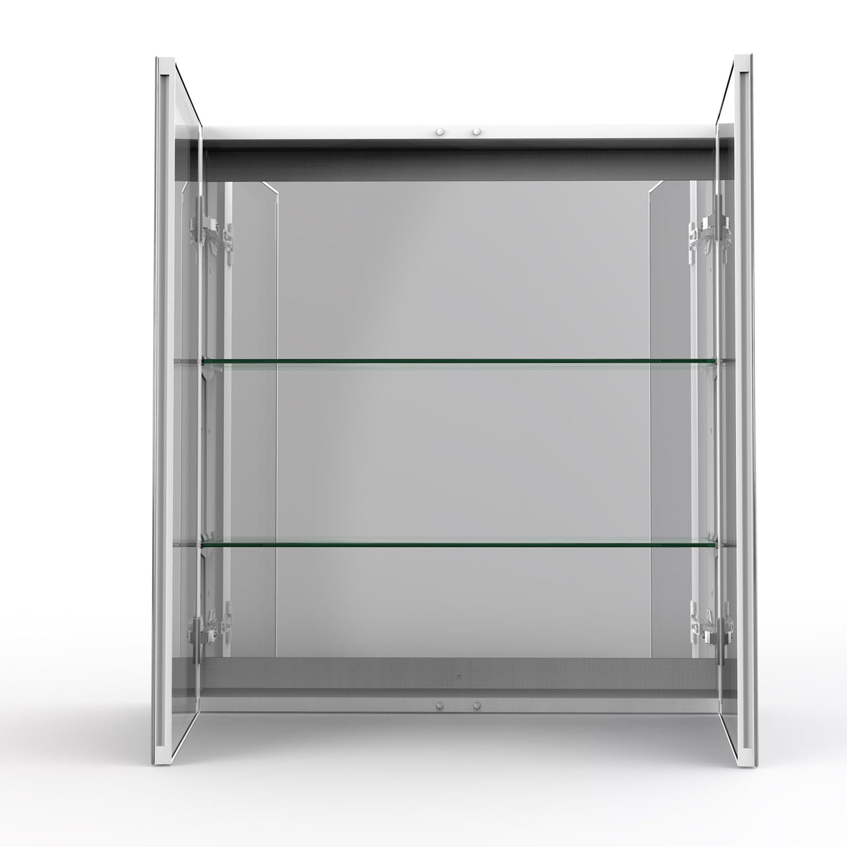 29 x 31.5 in Double Door Medicine Cabinet with Mirror, Adjustable Shelves & Durable