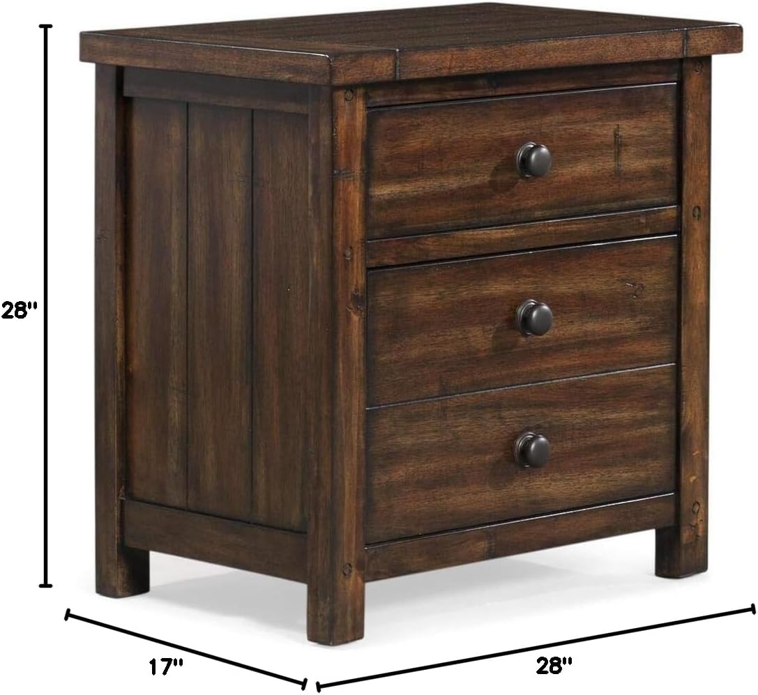 Furnishings Danner Nightstand in Chestnut