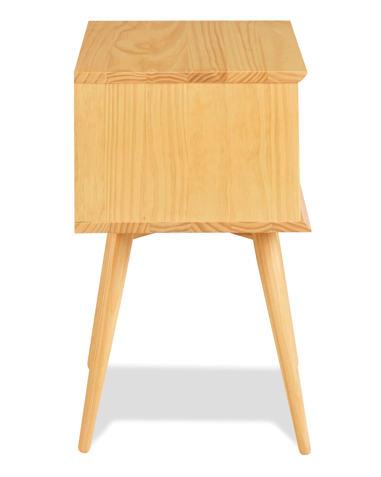 Mid-Century Night Stand Easy Assembly, Scandinavian