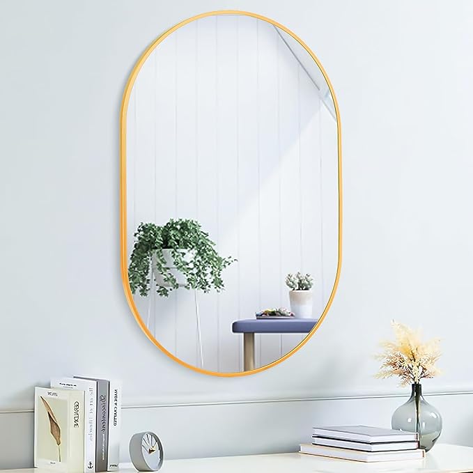 Mirrors for Entryway Bedroom Bathroom Dressing Living Room 47 14 inch Black