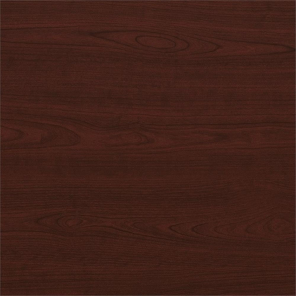 Cabot 48W Computer Desk with Storage in Harvest Cherry | Small Table