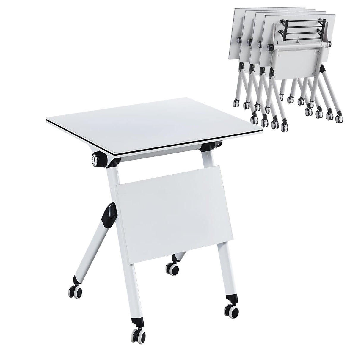 Conference Room Table,29.5-InchModern Folding Meeting Table