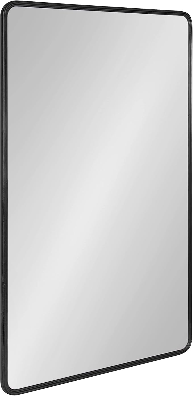 Caskill Glam Rounded Rectangle Hanging Wall Mirror