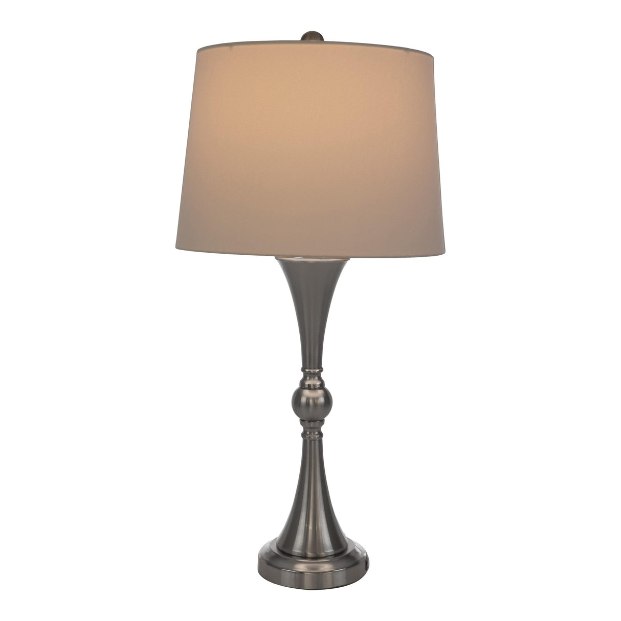 Set of 2 Table Lamps - Lamps with USB Charging Ports, Touch Control