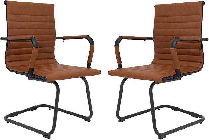 Conference Room Chairs Set of 6, 6 Pack Modern Office Guest Chairs