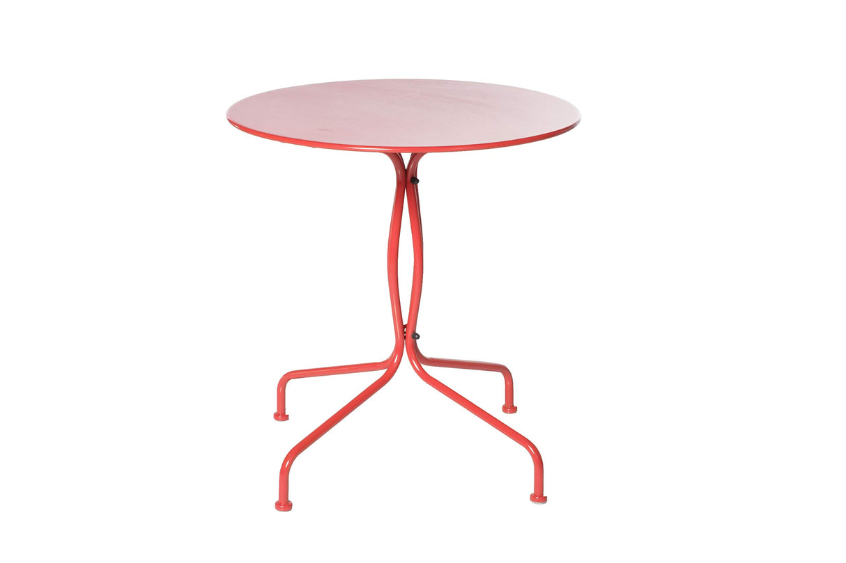 Martini Round Bistro Set, Cherry Pie Finish, 27.5-Inch