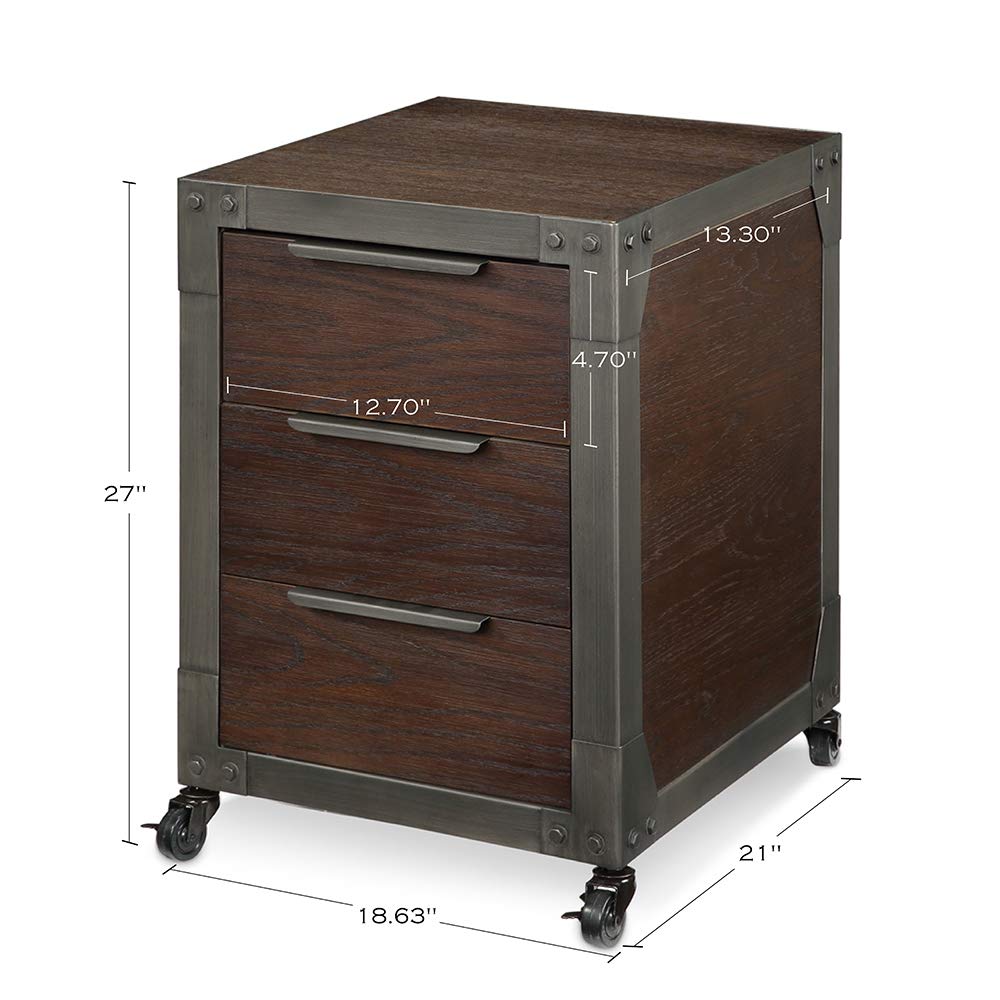 Collection Nightstand, Oak Brown