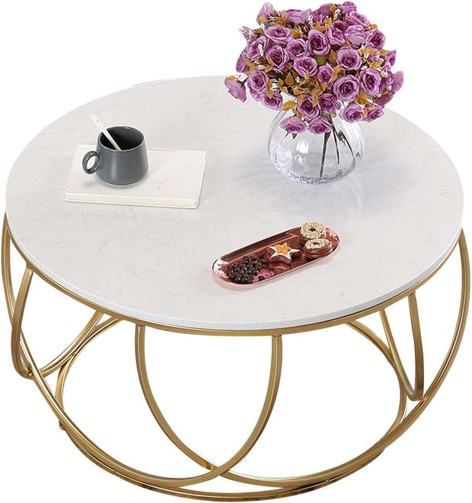 Simple Marble Corner Coffee Table,Accent Sofa Table,Leisure Cocktail