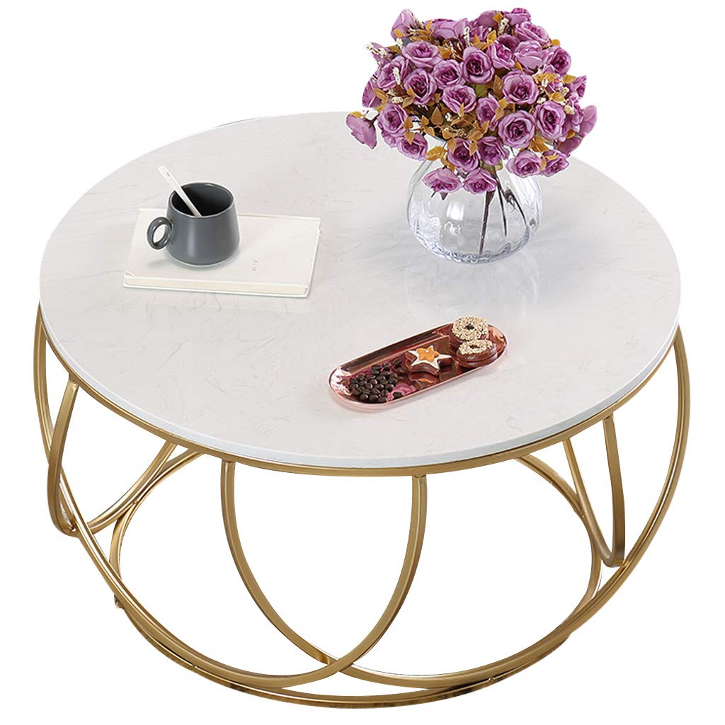 Simple Marble Corner Coffee Table,Accent Sofa Table,Leisure Cocktail