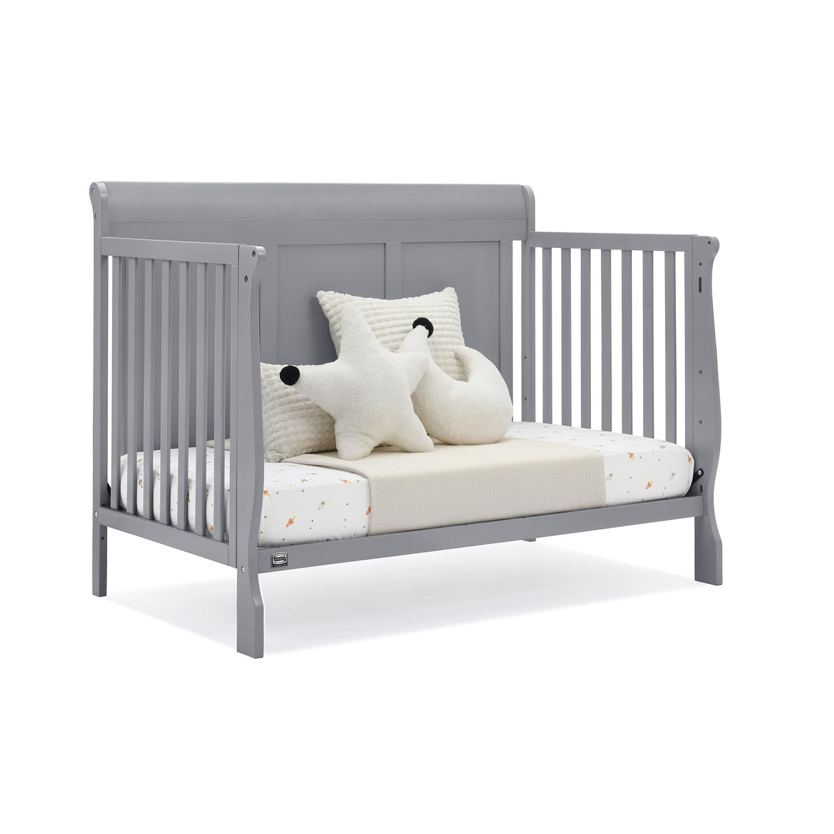 Carter 6-in-1 Convertible Crib - Greenguard Gold Certified, Grey