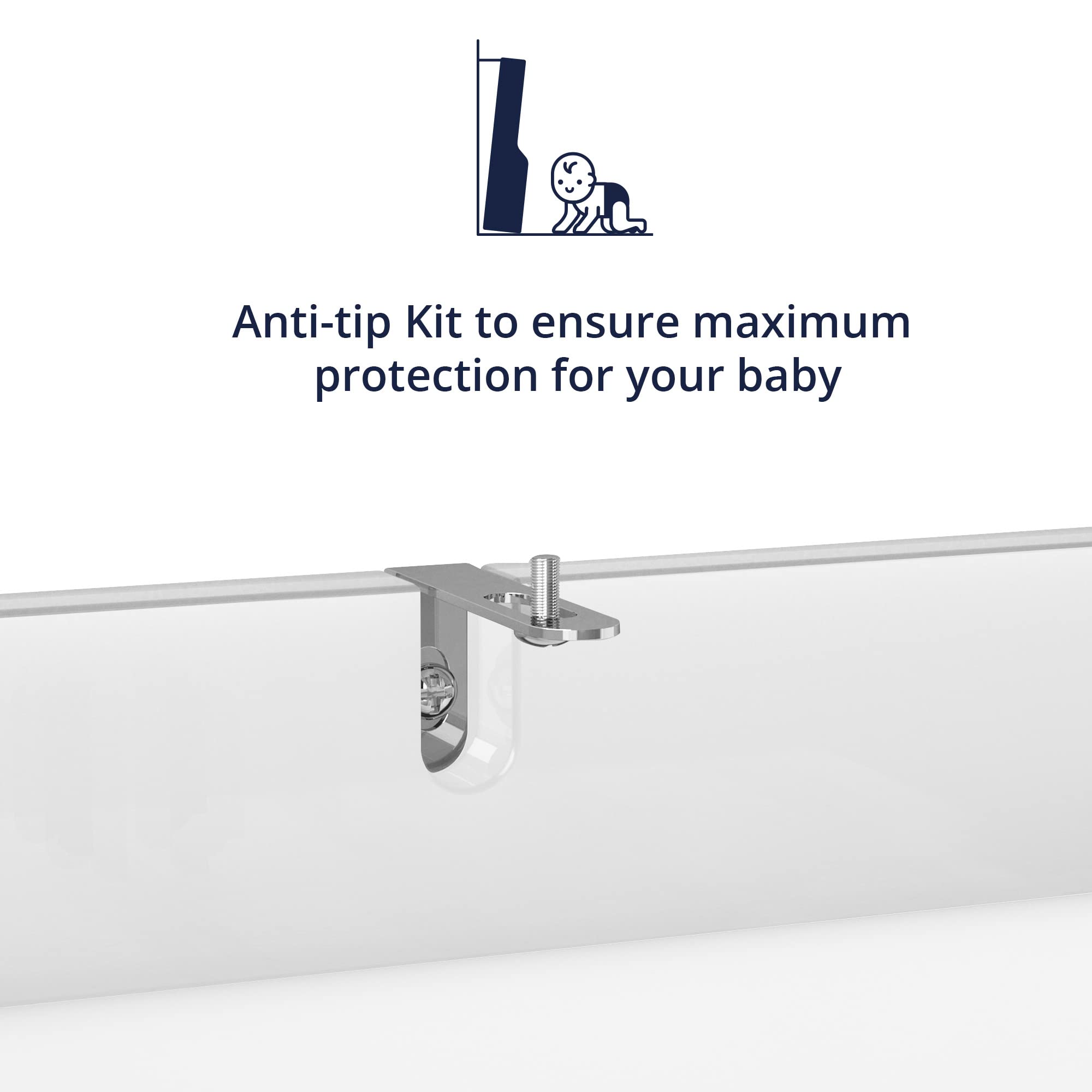 3 Tier Bookshelf, 12 Cube Storage Organizer Shelf with 4 Doors