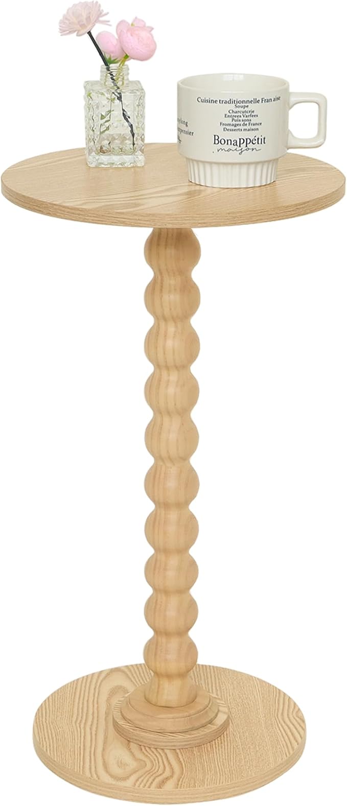 Small Side Table, Drink Table for Small Spaces, Modern Accent Table Martini Table