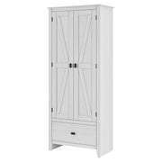 30" Wide Storage Cabinet, Ivory Pine