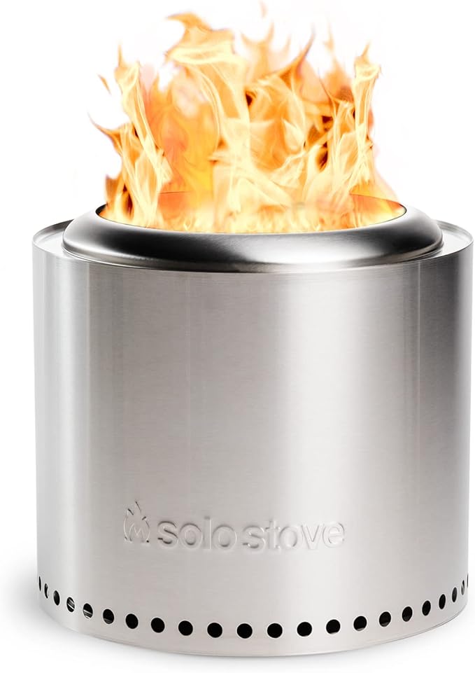 Ranger 2.0 with Stand - 15 Inch Smokeless Portable Fire Pit - Lightweight Outdoor Fireplace with Removable Ash Pan, Stainless Steel, Carry Case Included, Ideal for 2-4 People, 16.5 lbs