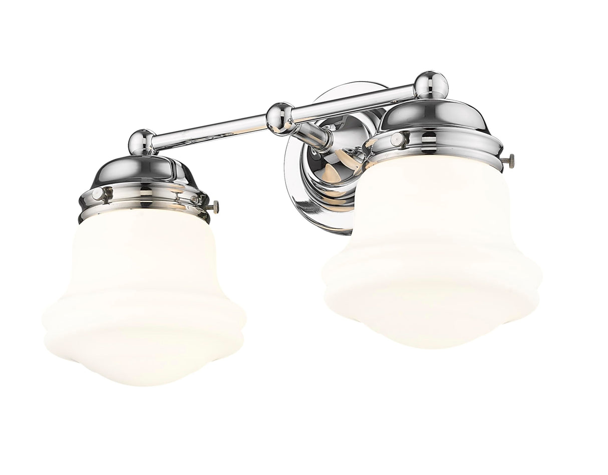 735-2V-CH Vaughn Vanity, 2-Light 120 Total Watts, Chrome